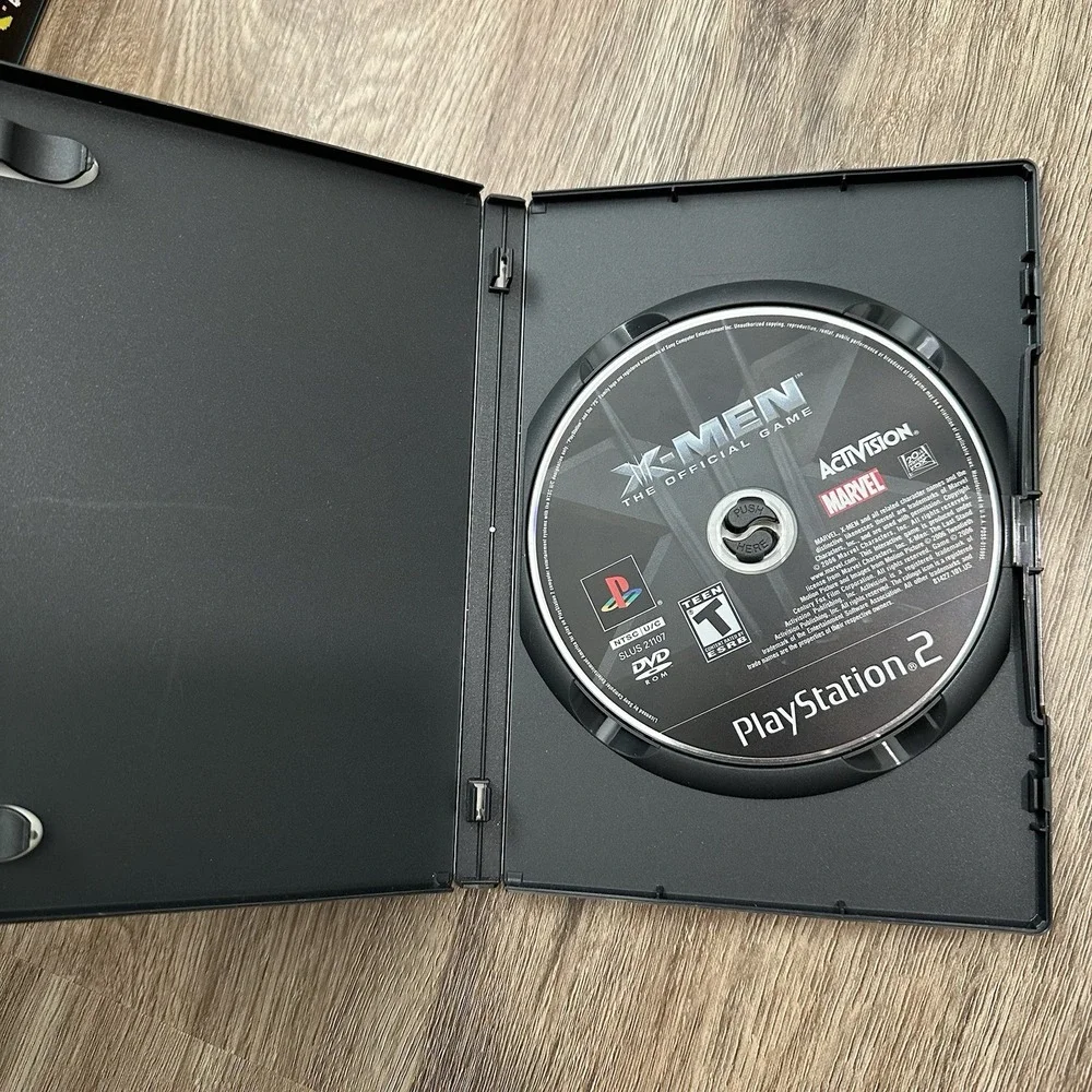 X-Men: The‎ Official Game (Sony PlayStation 2, 2006, PS2) Missing Manual